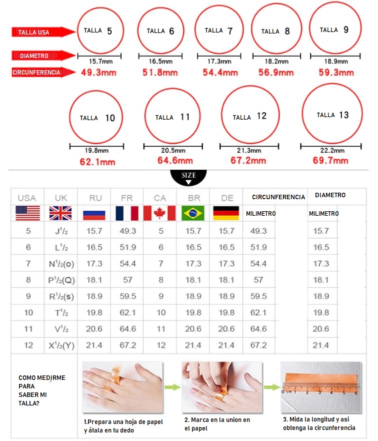 ✨ Anillo de Oro Blanco con Circonias Cúbicas ✨